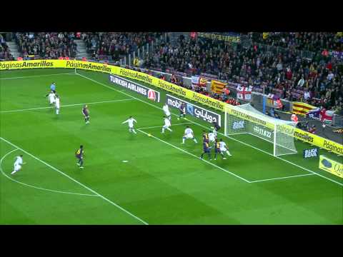 La Liga | Todos los goles del partido FC Barcelona-Real Zaragoza (3-1) | 17-11-2012 | J12