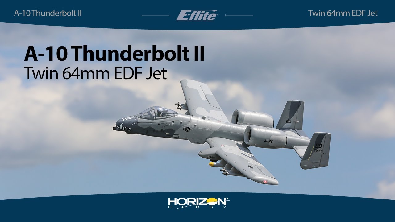 E-flite A-10 Thunderbolt II 1.1m PNP