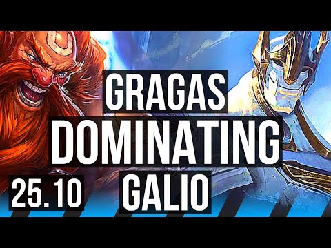 GRAGAS vs GALIO (MID) | 11/4/14, Dominating | KR Master | 25.10