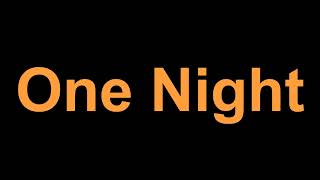 Lil Yachty - One Night (Lyrics)
