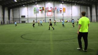 preview picture of video 'U12 Girls D2 - Tri-City Tazmanians vs. High Energy'