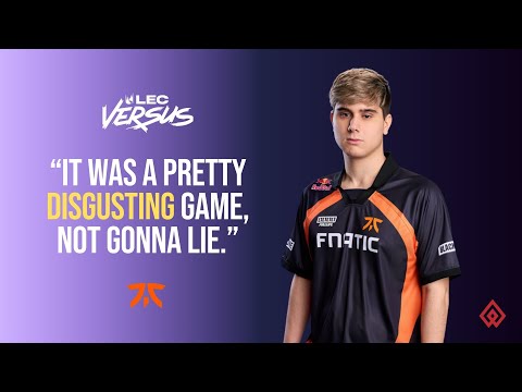 Razork on Fnatic’s “Disgusting” Comeback vs NAVI - LEC Versus Week 1 Interview