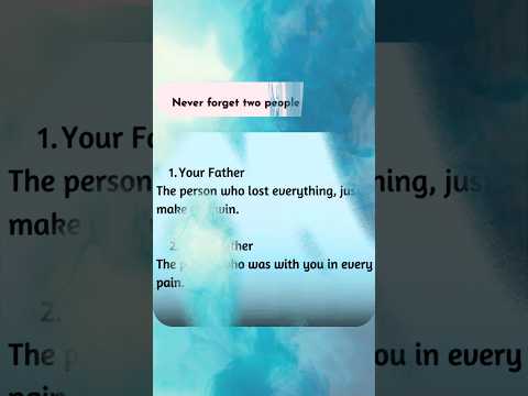 Never forget two people in your life....#life #love #parents #mindset