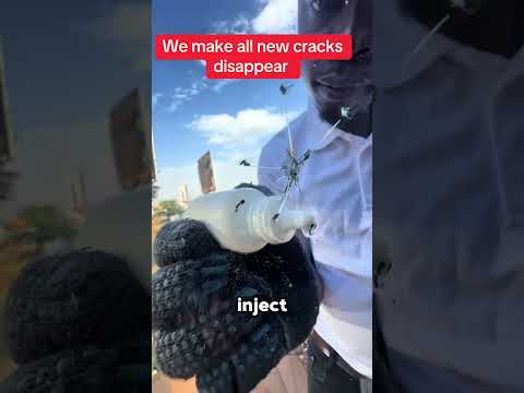 Tricks to repair cracked car windows
