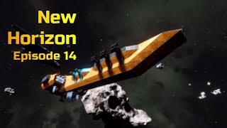 Space Engineers Role Play | New Horizon | Ep. 14 | Strange Visitor