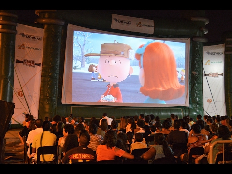 Cinema ao ar livre, Gratuito, em Jandira