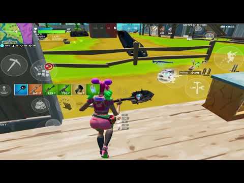 29 Kill Solo Squads - Fortnite mobile (Gameplay)