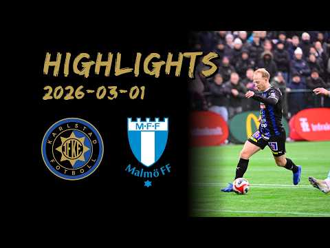 Highlights — Karlstad Fotboll - Malmö FF | Svenska Cupen