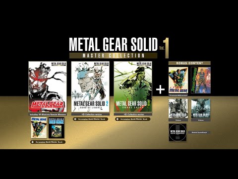 First impressions - Metal Gear Solid Master Collection Vol 1 PS5 gameplay