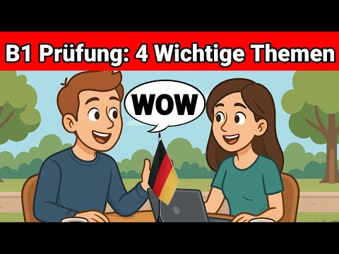 German Oral Exam B1 | Planning something together/Dialogue | 4 important topics | Speaking