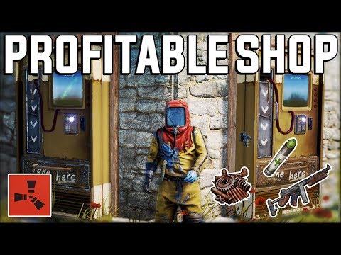 Running The MOST Profitable SHOP EVER For EASY PROFIT - Rust Gameplay
