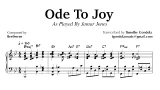 Jamar Jones plays Ode To Joy