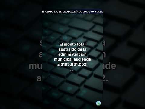 Capturan a hombre por presunto robo informático en la Alcaldía de Sincé