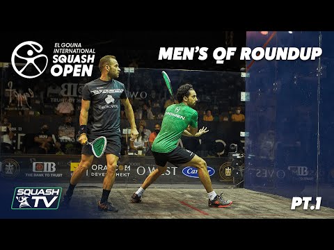 Squash: El Gouna International 2021 - Men's QF Roundup Pt.1