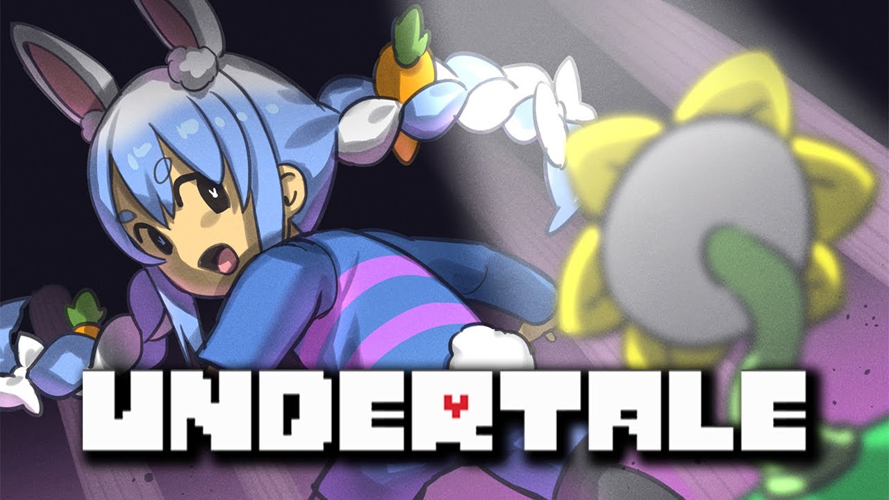 【Undertale】アンダーテイルやってみる!ぺこ!【ホロライブ/兎田ぺこら】