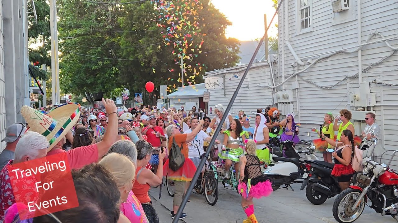 Tutu Tuesday Parade 2025 | Full Fantasy Fest Key West Walking Tour – Tutus & Street Magic