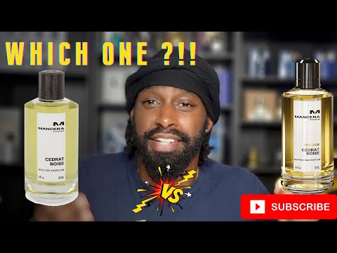 Mancera Intense Cedrat Boise VS. Mancera Cedrat Boise | Which one ? 🤔