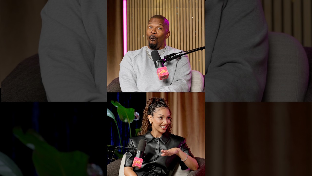 Jamie Foxx had a VISION and was NOT letting the wig stop the mission! 😭
