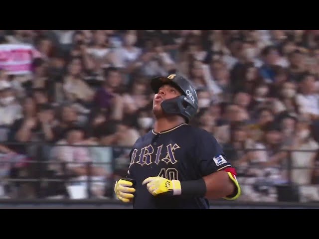 【4回表】初球を狙った!! バファローズ・セデーニョ NPB初の2桁ホームラン達成!!  2024年9月8日 北海道日本ハムファイターズ 対 オリックス・バファローズ