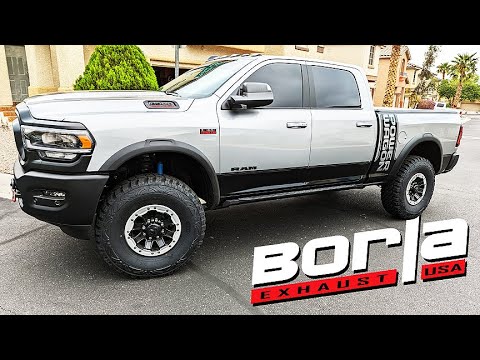 BORLA S-TYPE on RAM 6.4L HEMI POWER WAGON