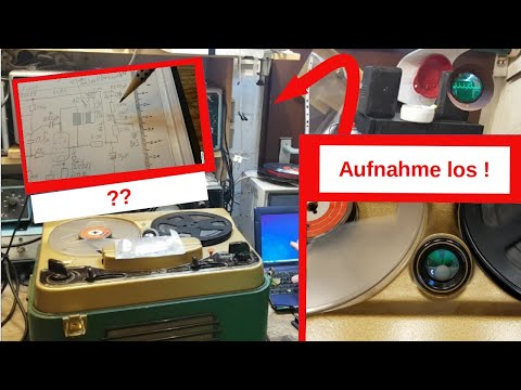 Apparatewerk Bayern AWB PB9196 (Auto) Reverse Tape Recorder from 1955 Part 4 Finale