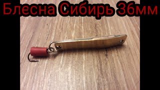 Блесна сибирь спорт