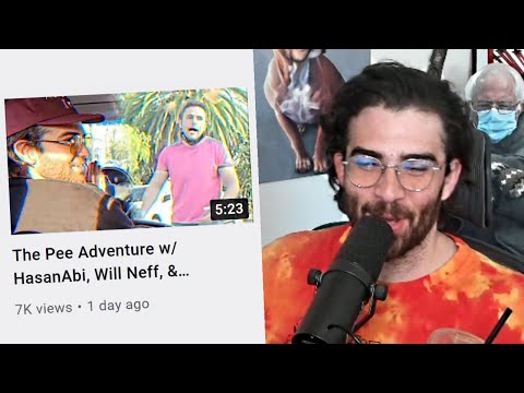 Hasanabi Reacts To The Pee Adventure (with Myth, AustinShow, Will Neff & Hasanabi)