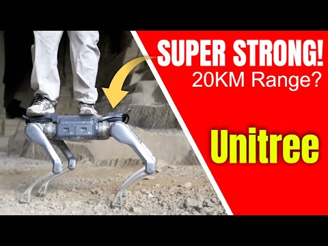 New Unitree A2 Robot Walks 20KM – Is This the Future of Field Robotics?