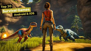Top 20 Best SURVIVAL Games for ANDROID & IOS | Best Survival Games for Mobile