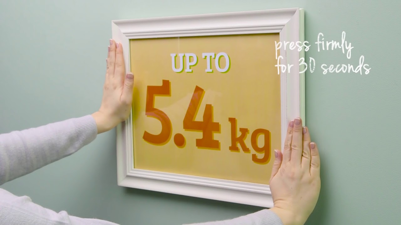 3M Command™ Picture Hanging Strips - How To Use