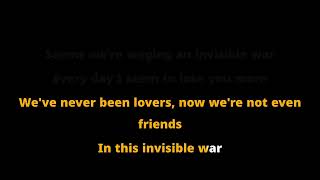 Julia Fordham - Invisible War Karaoke