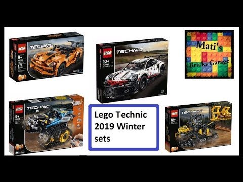 New Lego Technic 2019 Winter Sets |Mati's Bricks Garage|