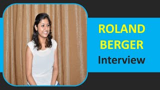 Roland Berger Interview Questions and Tips video