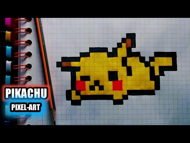 Vídeo relacionado con Cuaderno Pixel ART: Cuaderno de dibujo A4 en blanco con cuadros pequeños ideal para el pixel art (para niños y adultos) | 100 grandes páginas en blanco