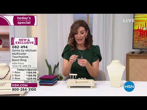 HSN | Gems by Michael Valitutti Jewelry 1st Anniversary 02.01.2022 - 12 AM