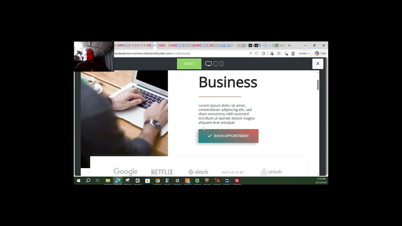 HBA Funnel Builder Tour