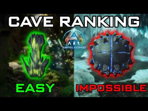 Ranking Caves by DIFFICULTY (The Island) | ARK: Survival Ascended