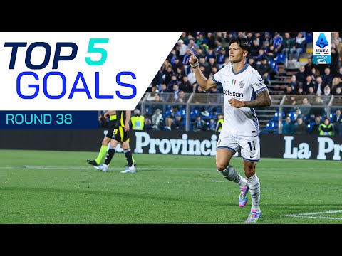 Correa Ends the Season with a Stunner | Top 5 Goals | Round 38 | Serie A 2024/25