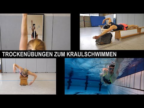 Trockenübungen zur Kraulschwimmtechnik für ZUHAUSE I Erklärung der einzelnen Phasen beim Kraulen