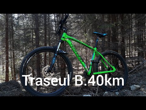 Traseul B.40km (o parte din el)
