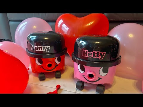 Henry & Hetty Toy Vacuums Fun Valentine’s Day ❤