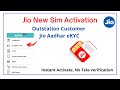 Jio Sim Activation Ll Outstation Customer Ll Jio Adhar EKYC Ll Training Video Jioretailerpartner