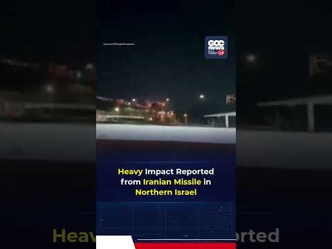 Missile Strike Reported in Northern Israel Amid Rising Iran-Israel Tensions