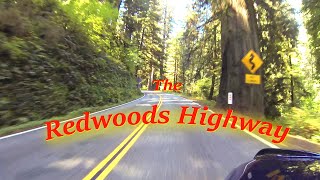 preview picture of video 'Redwood Highway Motorcycle Ride: Grants Pass to Crescent City'