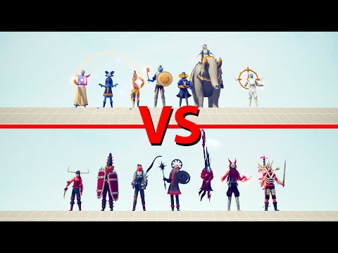 GOOD TEAM vs EVIL TEAM - Totally Accurate Battle Simulator TABS