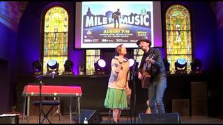 Cory Chisel (with Nicole Rae) - House Over Jordan - Mile of Music Press Conf 4-24-2014