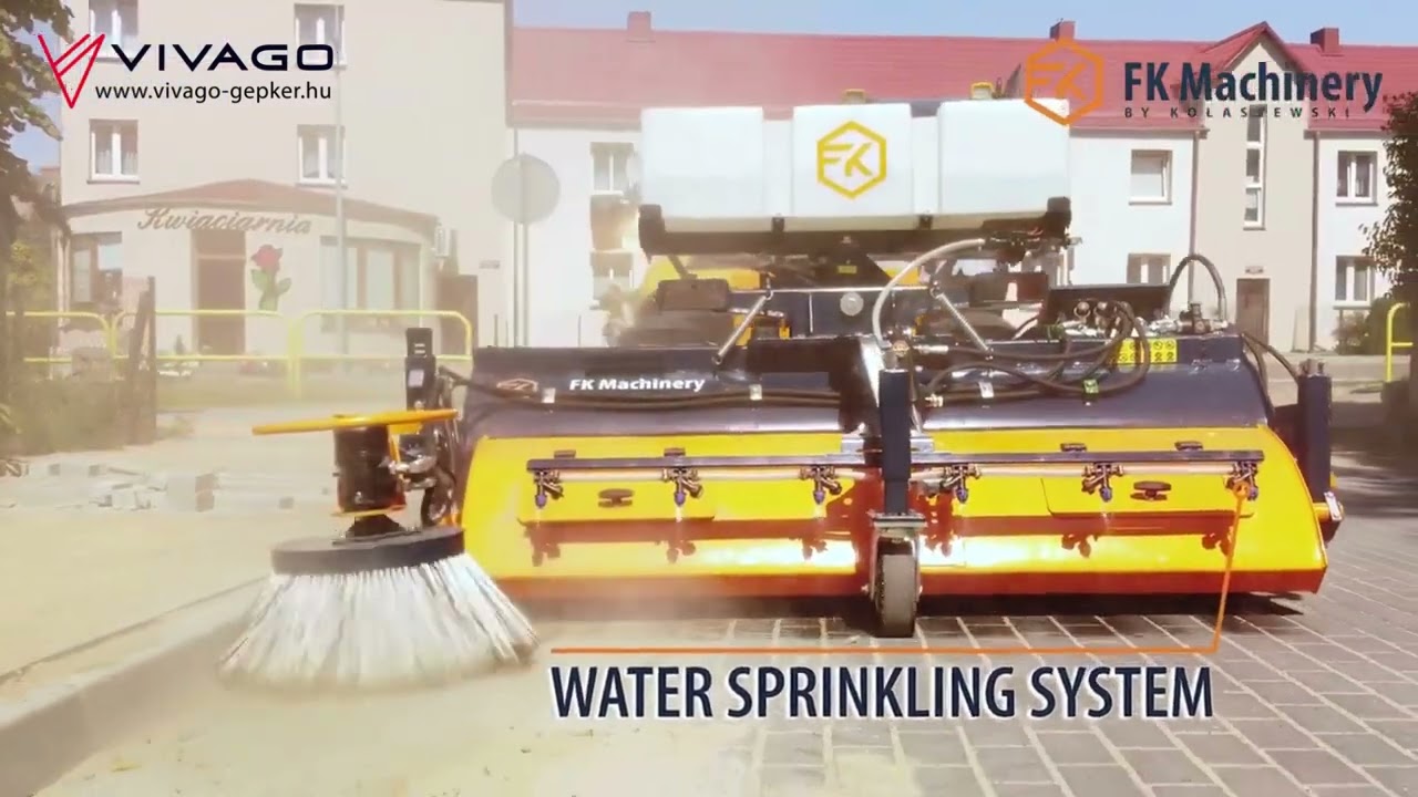 Seprőgép - FK Machinery Tank Brush Hydro
