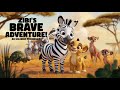 Zibi The Brave Little Zebra Leo The Lost Lion Cub Story In Hindi Urdu Story For Kids