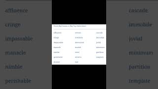 Gr.6 Sadlier Vocab Level A Unit 8