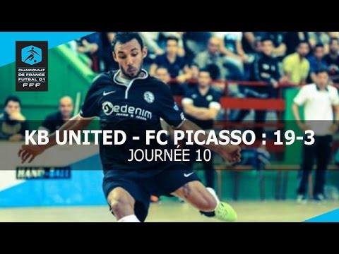 J10 : KB United - FC Picasso (19-3), le résumé